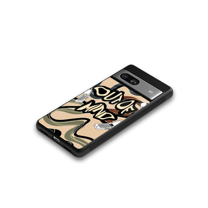 Outta Mind google pixel 7 mobile cover | shockproof glass phone case
