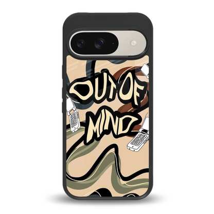 Outta Mind back phone cover | glass case for google pixel 9