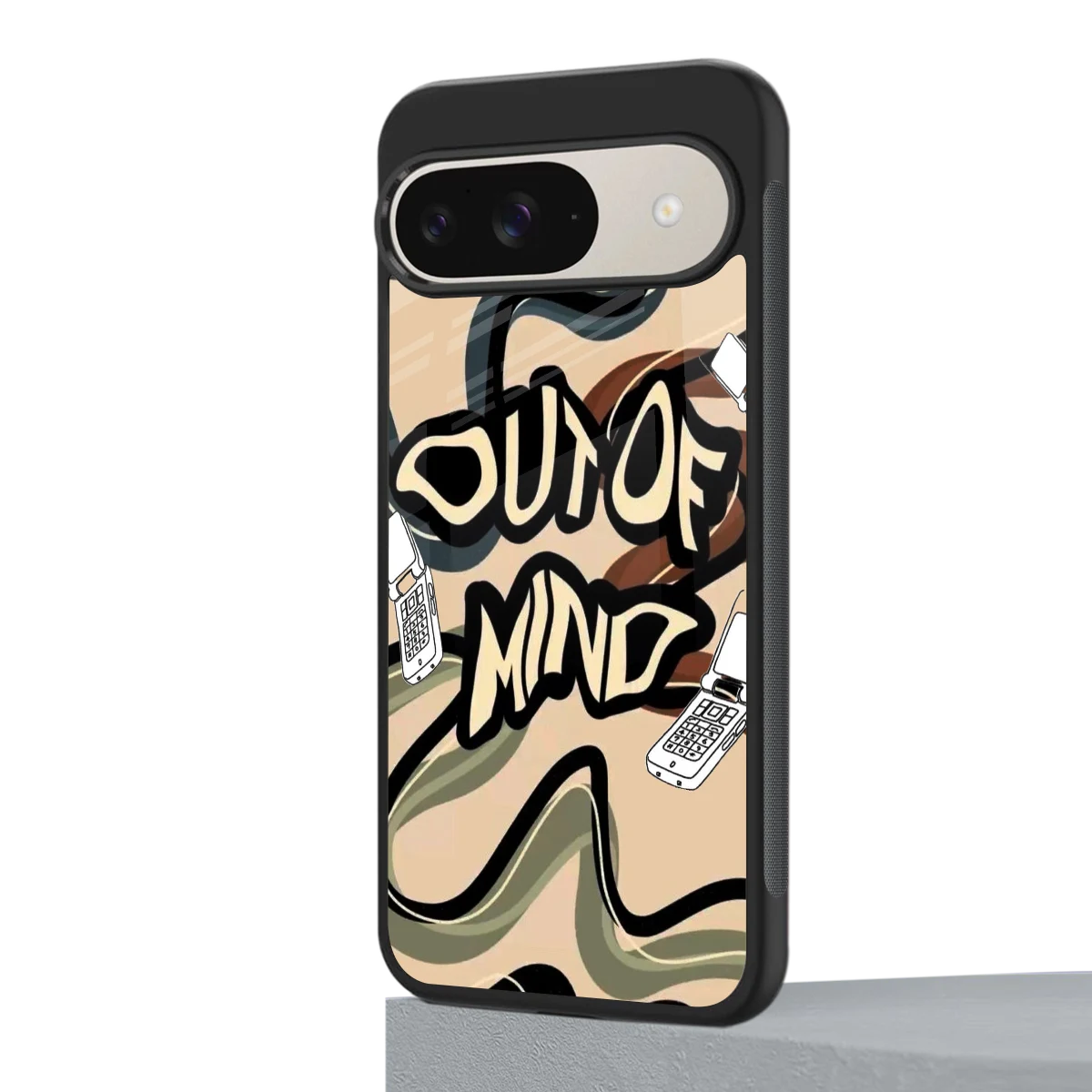 Outta Mind google pixel 9 mobile cover | shockproof glass phone case