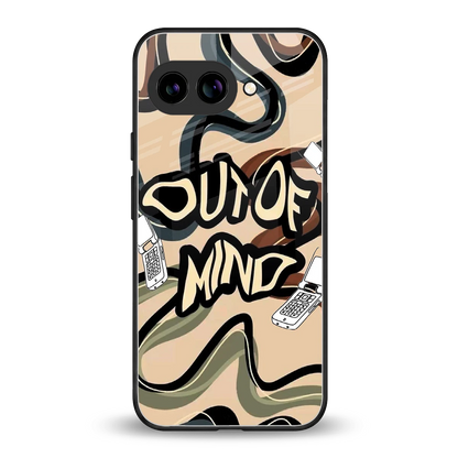Outta Mind back phone cover | glass case for google pixel 10a