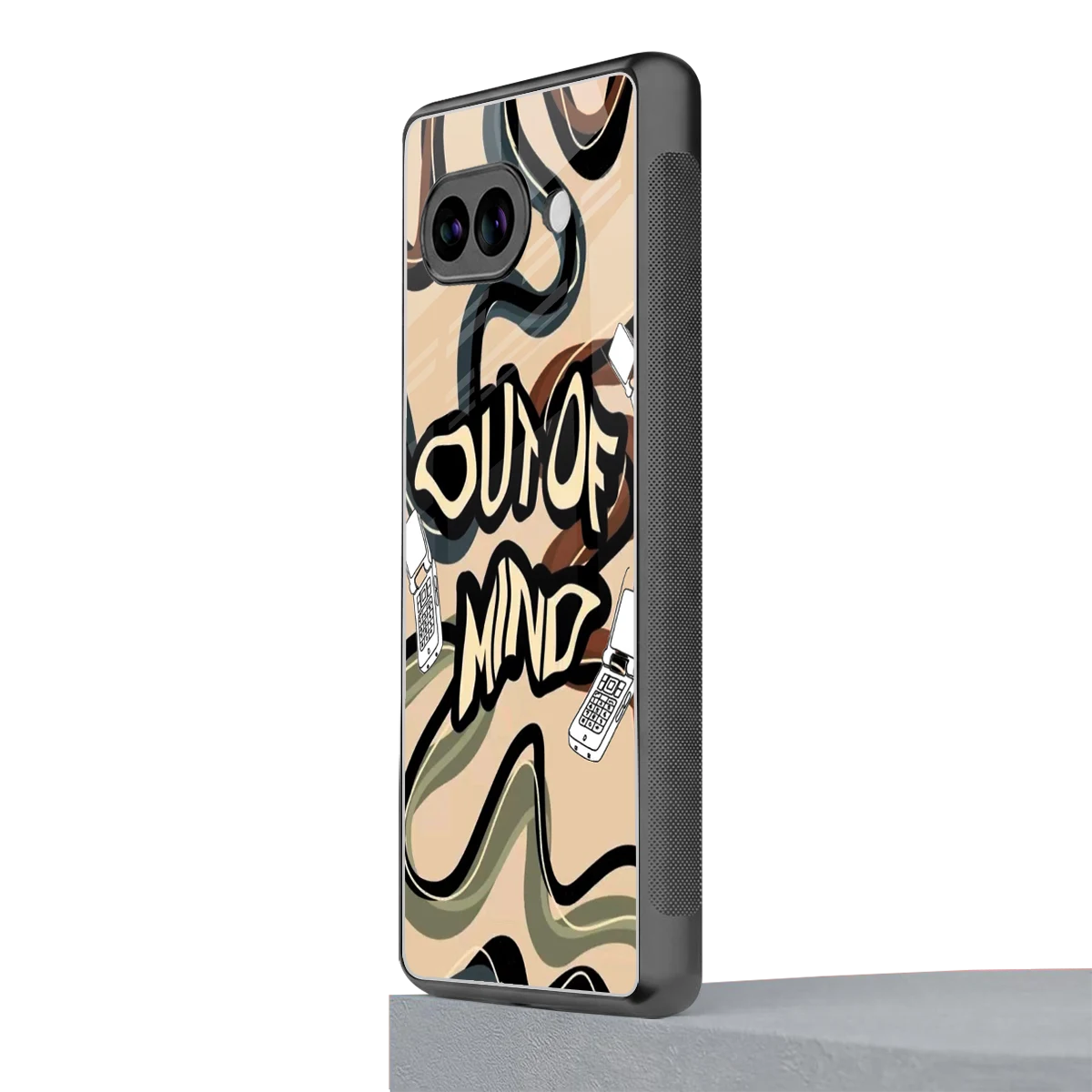 Outta Mind google pixel 10a mobile cover | shockproof glass phone case