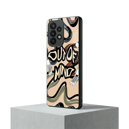 Outta Mind samsung galaxy a23 mobile cover | shockproof glass phone case