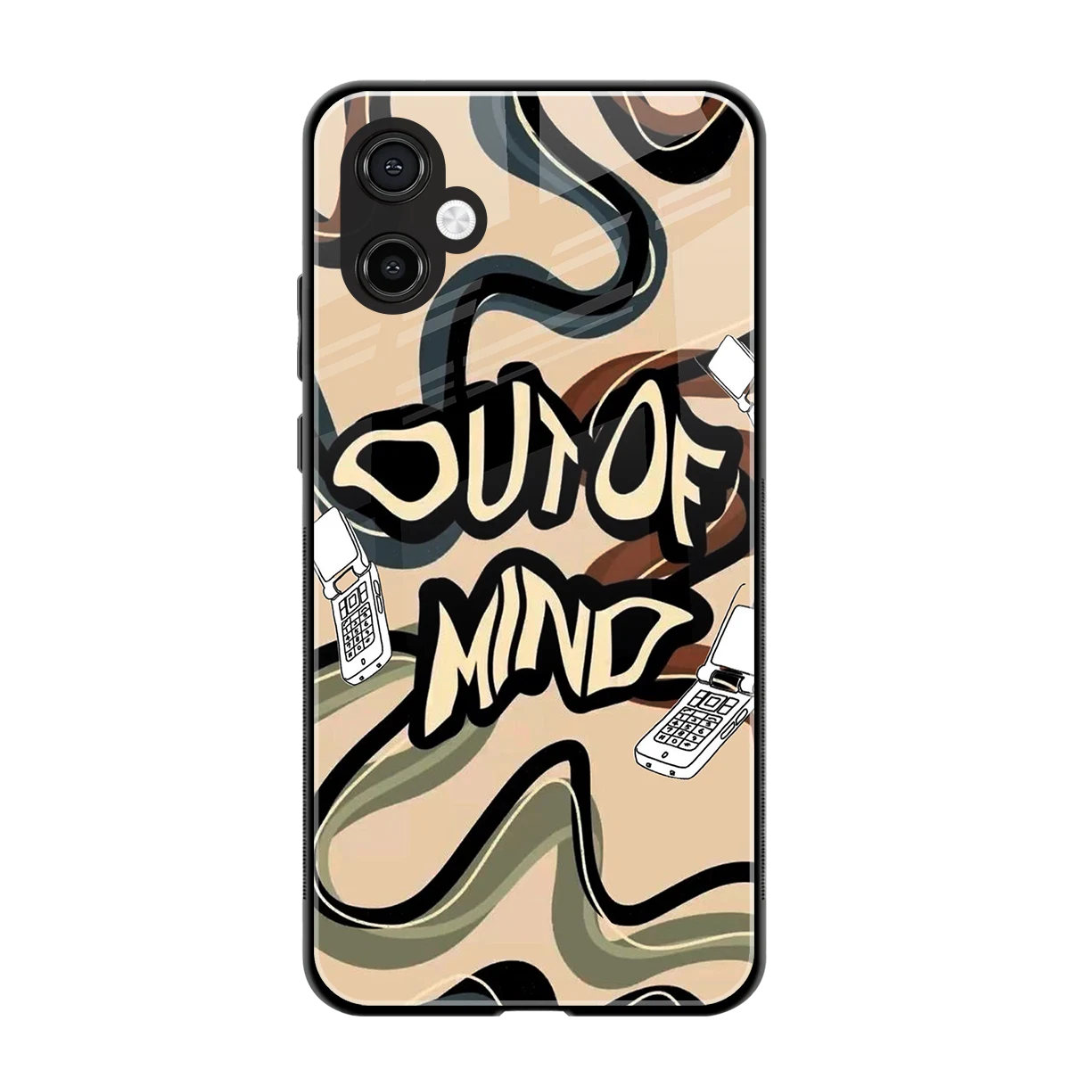 Outta Mind back phone cover | glass case for samsung galaxy a06 5g