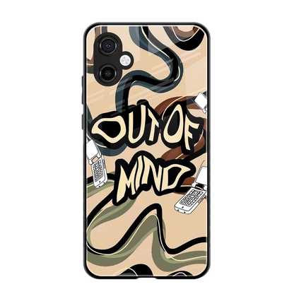 Outta Mind back phone cover | glass case for samsung galaxy a06 5g