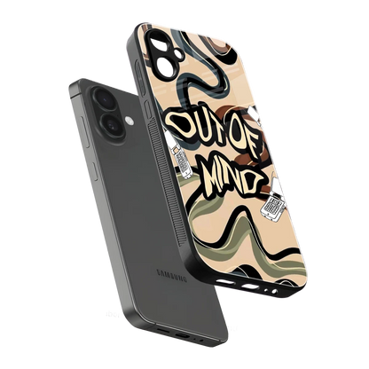 Outta Mind sleek samsung galaxy a06 5g cover with tempered glass back and TPU edges