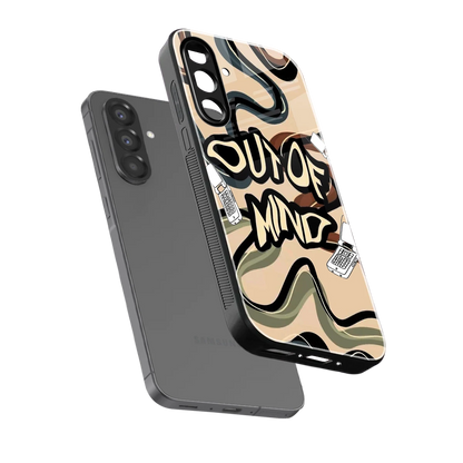 Outta Mind sleek samsung galaxy a17 5g cover with tempered glass back and TPU edges
