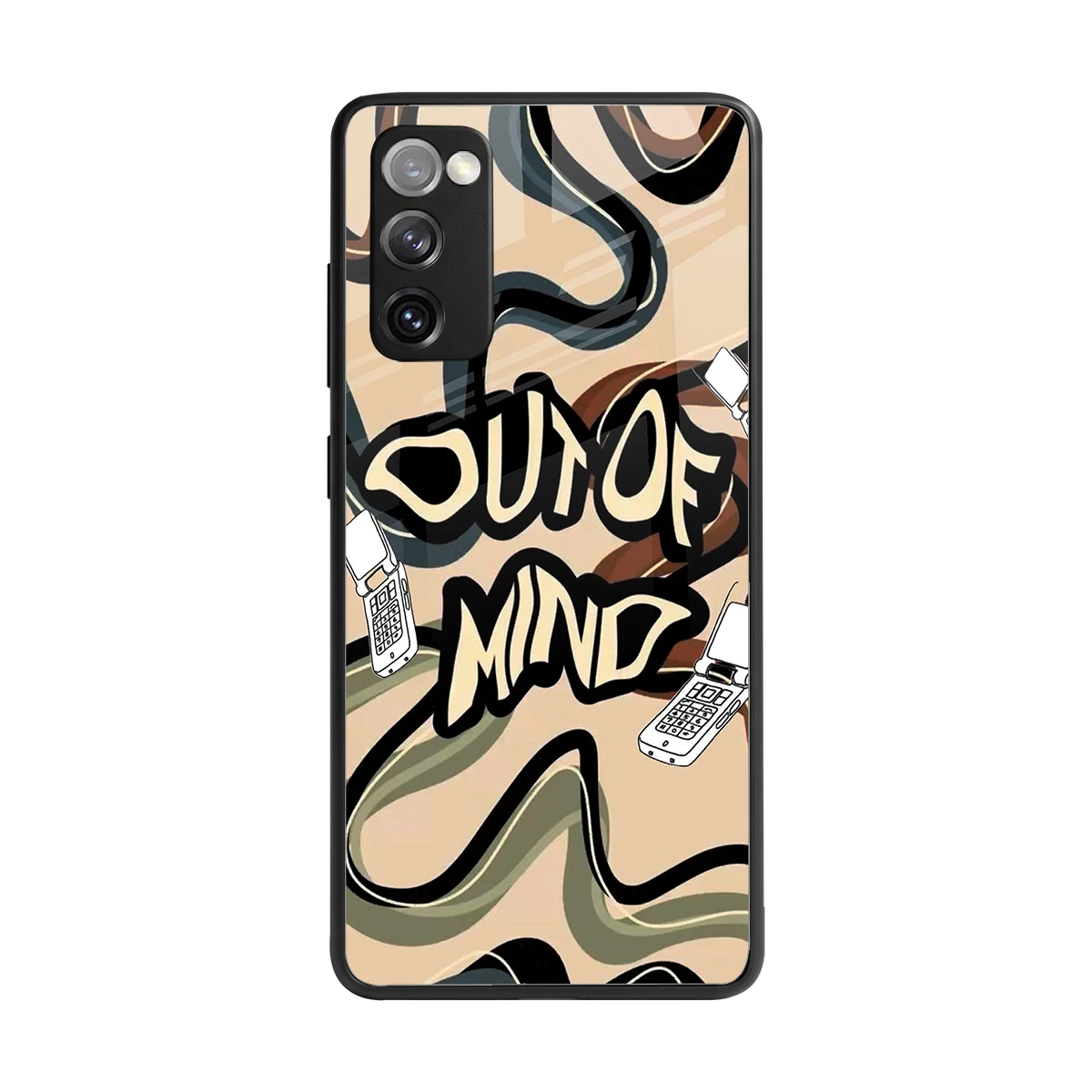 Outta Mind back phone cover | glass case for samsung galaxy s20 fe