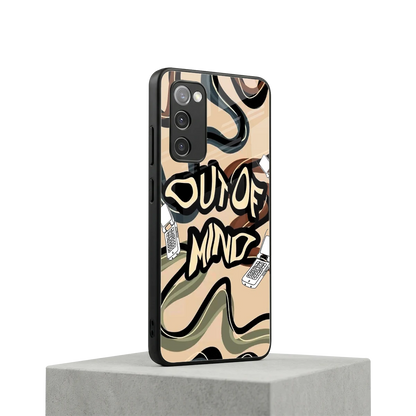 Outta Mind samsung galaxy s20 fe mobile cover | shockproof glass phone case