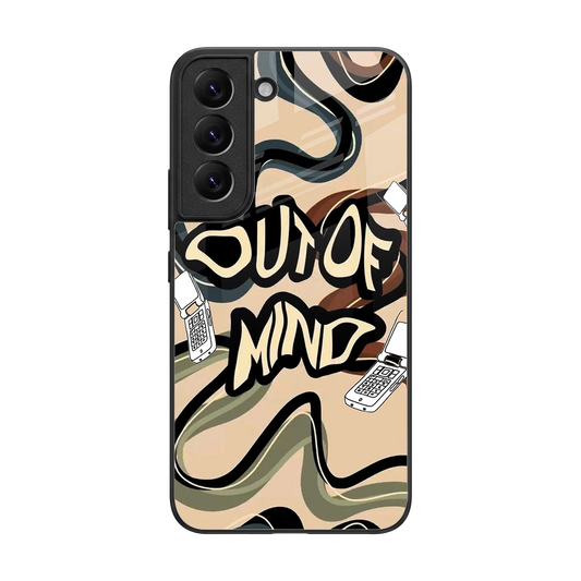Outta Mind back phone cover | glass case for samsung galaxy s22