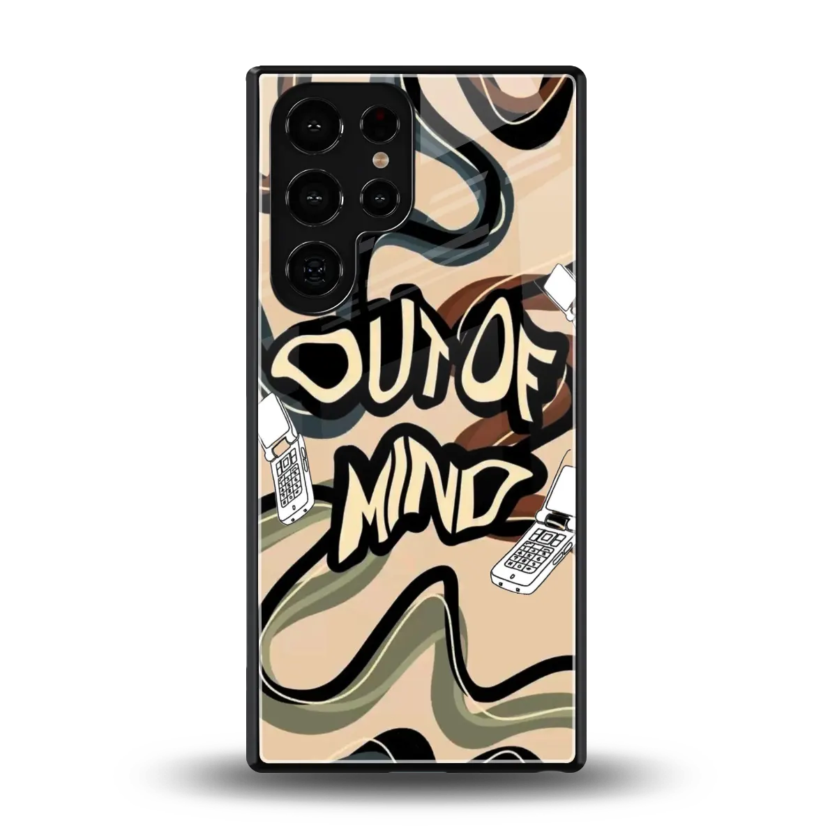 Outta Mind back phone cover | glass case for samsung galaxy s26 ultra