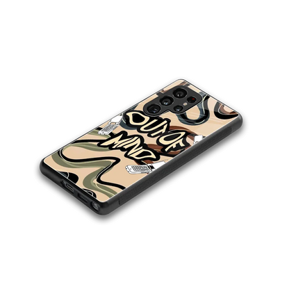 Outta Mind stylish phone case for samsung galaxy s26 ultra | glossy glass and slim fit