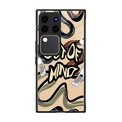 Outta Mind back phone cover | glass case forvivo v30 pro