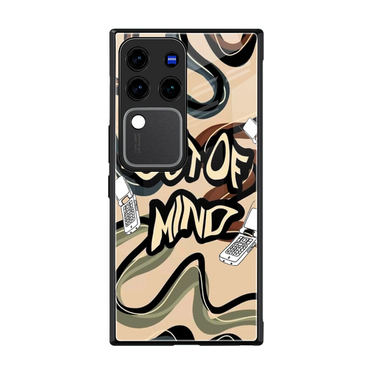 Outta Mind back phone cover | glass case forvivo v30 pro