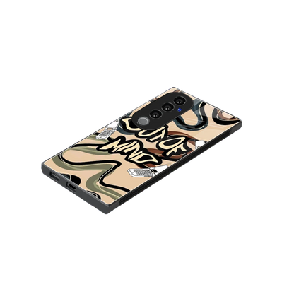 Outta Mind stylish phone case for vivo v40 pro | glossy glass and slim fit