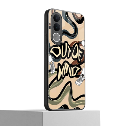 Outta Mind vivo v70 fe mobile cover | shockproof glass phone case