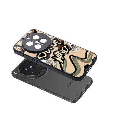 Outta Mind sleek vivo x300 pro cover with tempered glass back and TPU edges