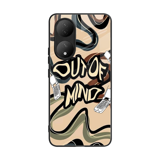 Outta Mind back phone cover | glass case for Vivo-y100