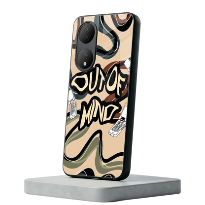Outta Mind Vivo-y100 mobile cover | shockproof glass phone case