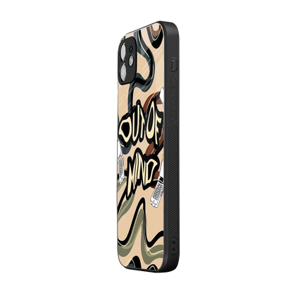 Outta Mind iphone 12 mobile cover | shockproof glass phone case