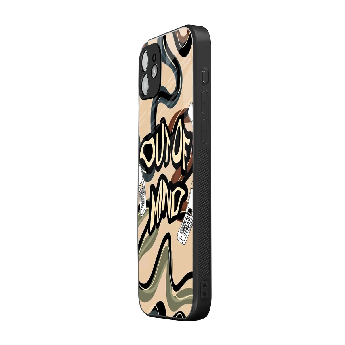 Outta Mind iphone 11 mobile cover | shockproof glass phone case