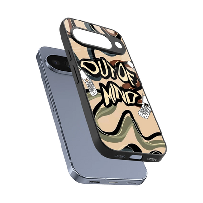 Outta Mind sleek google pixel 10 cover with tempered glass back and TPU edges