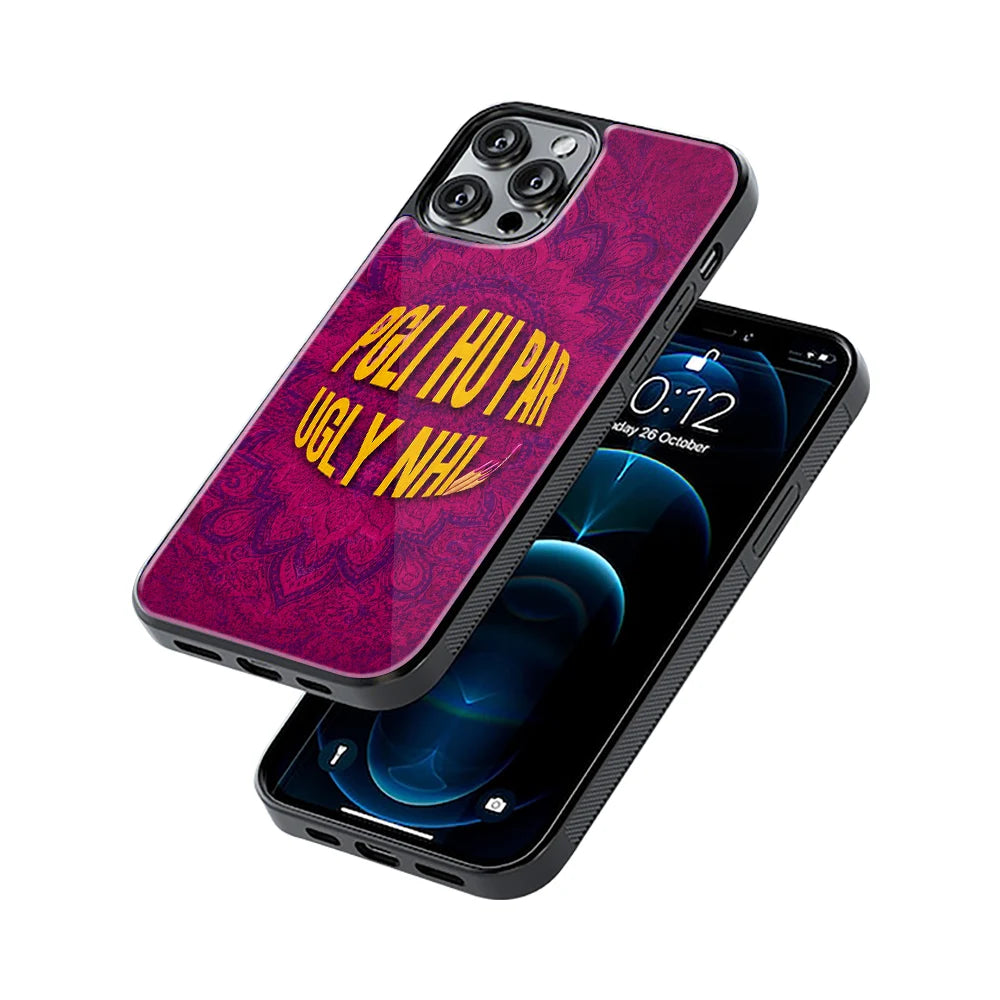 Protective Glass Back Phone Case Compatible with iPhone, Samsung, OnePlus, Pixel & More