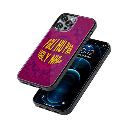 Protective Glass Back Phone Case Compatible with iPhone, Samsung, OnePlus, Pixel & More