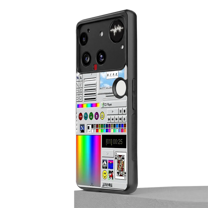 Paint Retro nothing phone 3 mobile cover | shockproof glass phone case