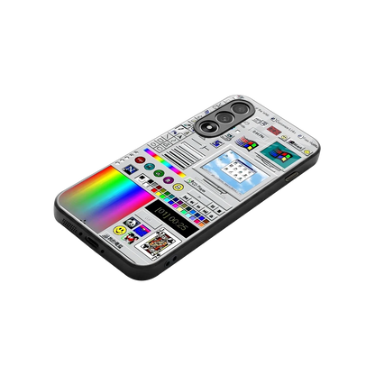 Paint Retro stylish phone case for oneplus nord 5 | glossy glass and slim fit