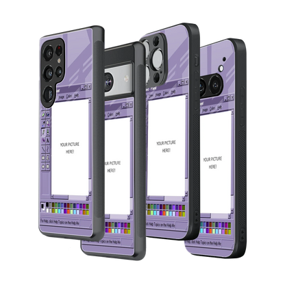 Polaroid Personalised Glass Phone Case