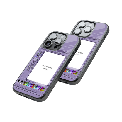 Polaroid Personalised Glass Phone Case