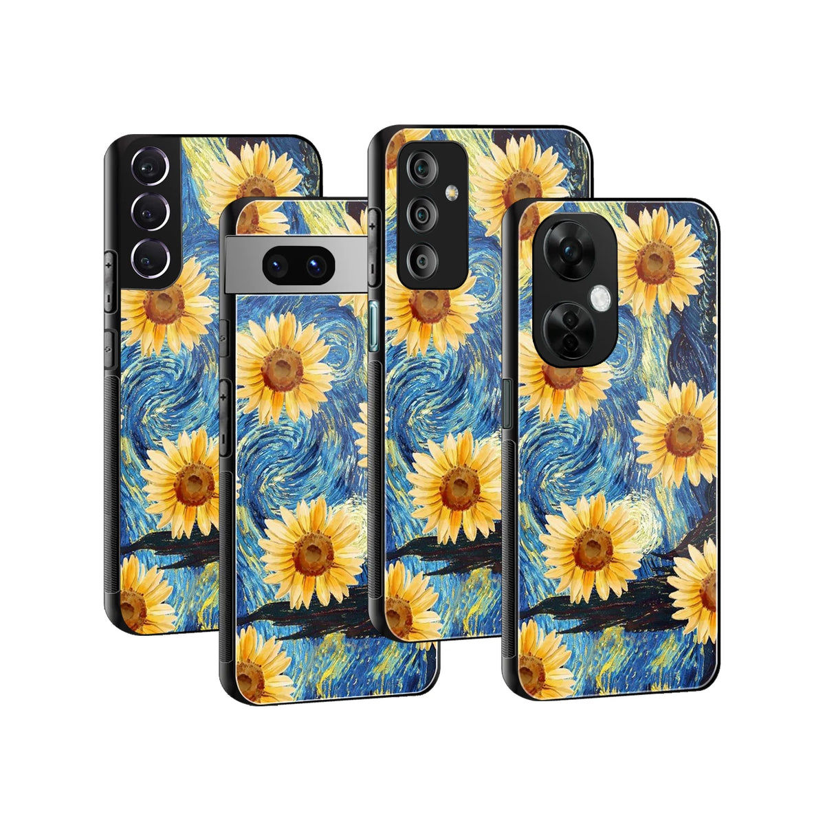 Stylish Glass Back Case for All Smartphones iPhone, Samsung, OnePlus, Pixel, Redmi, Oppo, Vivo, Motorola