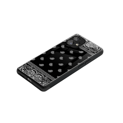 Paisley Black stylish phone case for nothing phone 1 | glossy glass and slim fit