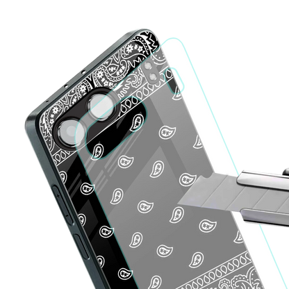 Paisley Black stylish phone case for oneplus nord 4 | glossy glass and slim fit