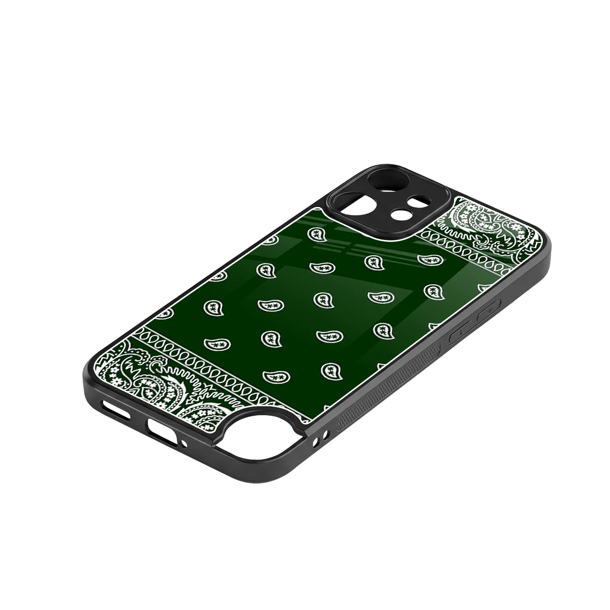 Paisley Green stylish phone case for cmf nothing phone 2 pro | glossy glass and slim fit