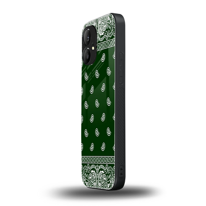 Paisley Green nothing phone 1 mobile cover | shockproof glass phone case