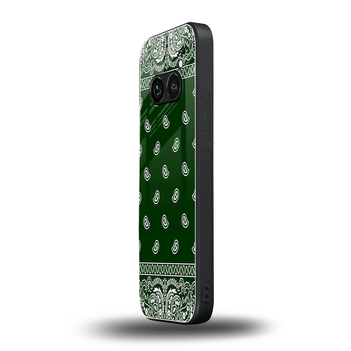 Paisley Green nothing phone 2a mobile cover | shockproof glass phone case