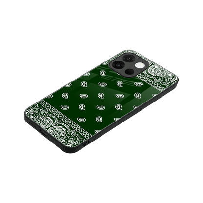 Paisley Green stylish phone case for oneplus 13s | glossy glass and slim fit