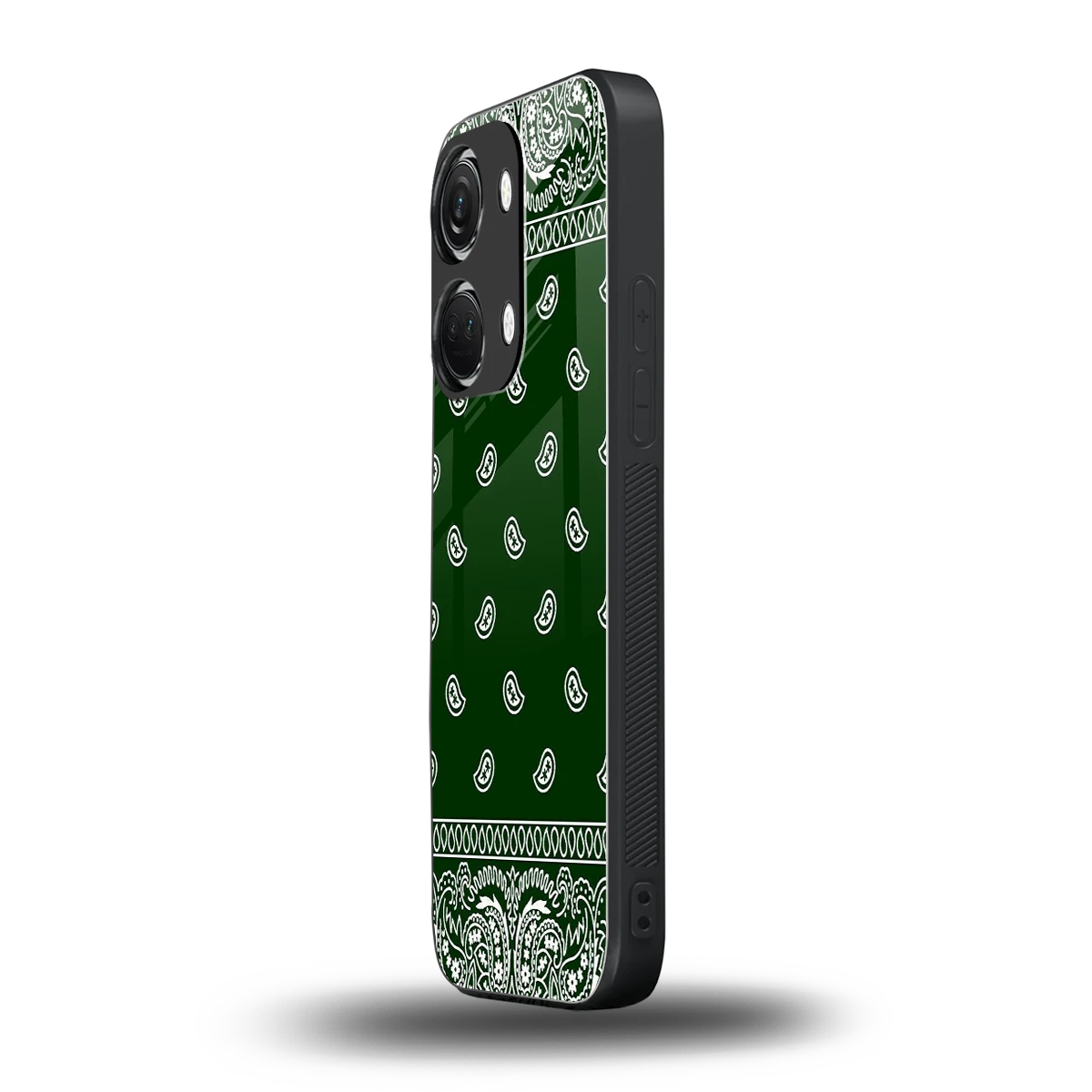 Paisley Green oneplus nord 3 mobile cover | shockproof glass phone case