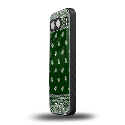 Paisley Green oneplus nord 4 mobile cover | shockproof glass phone case