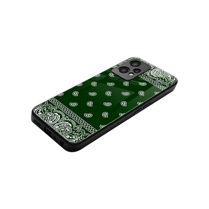 Paisley Green stylish phone case for oneplus nord ce 2 lite | glossy glass and slim fit