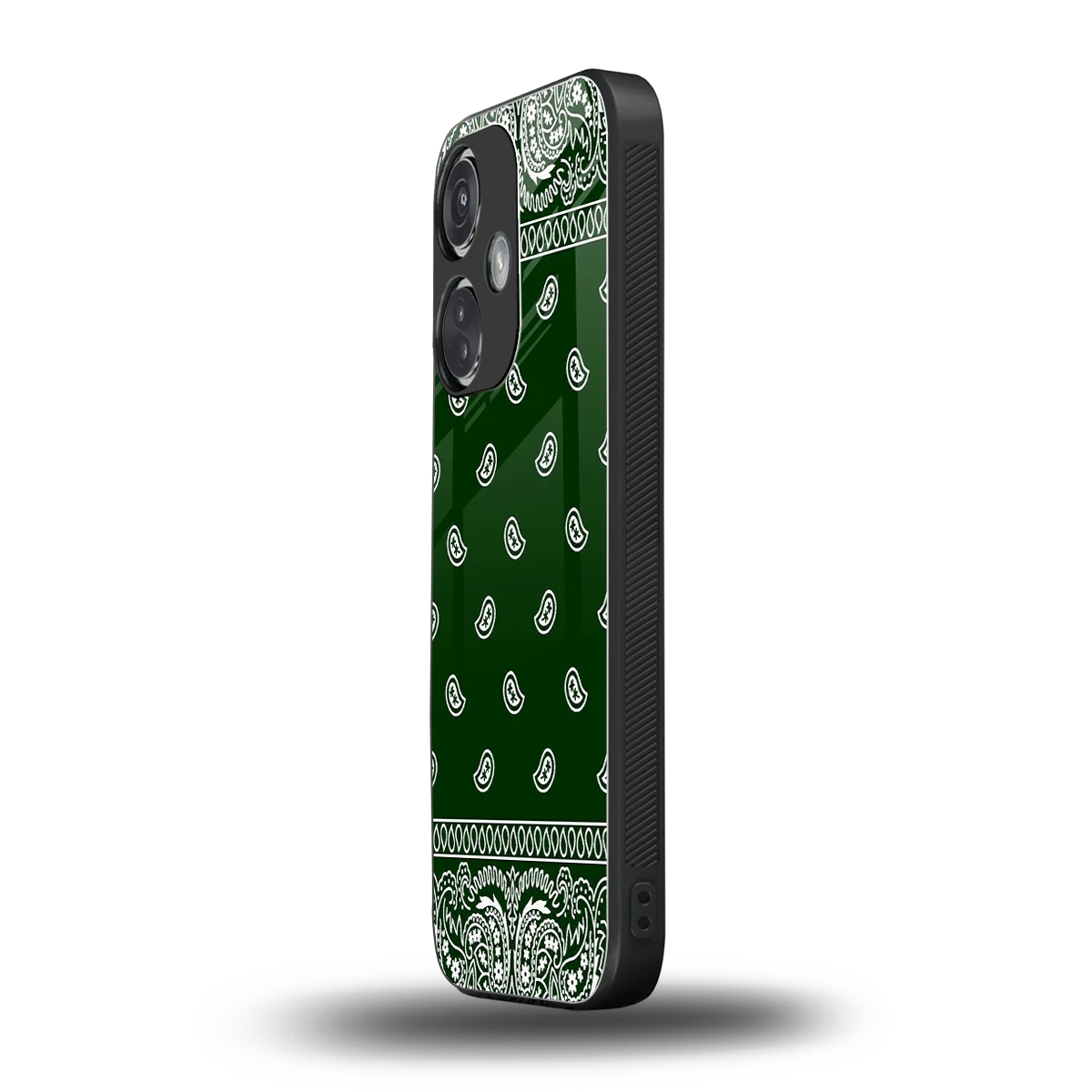 Paisley Green oneplus nord ce 3 mobile cover | shockproof glass phone case