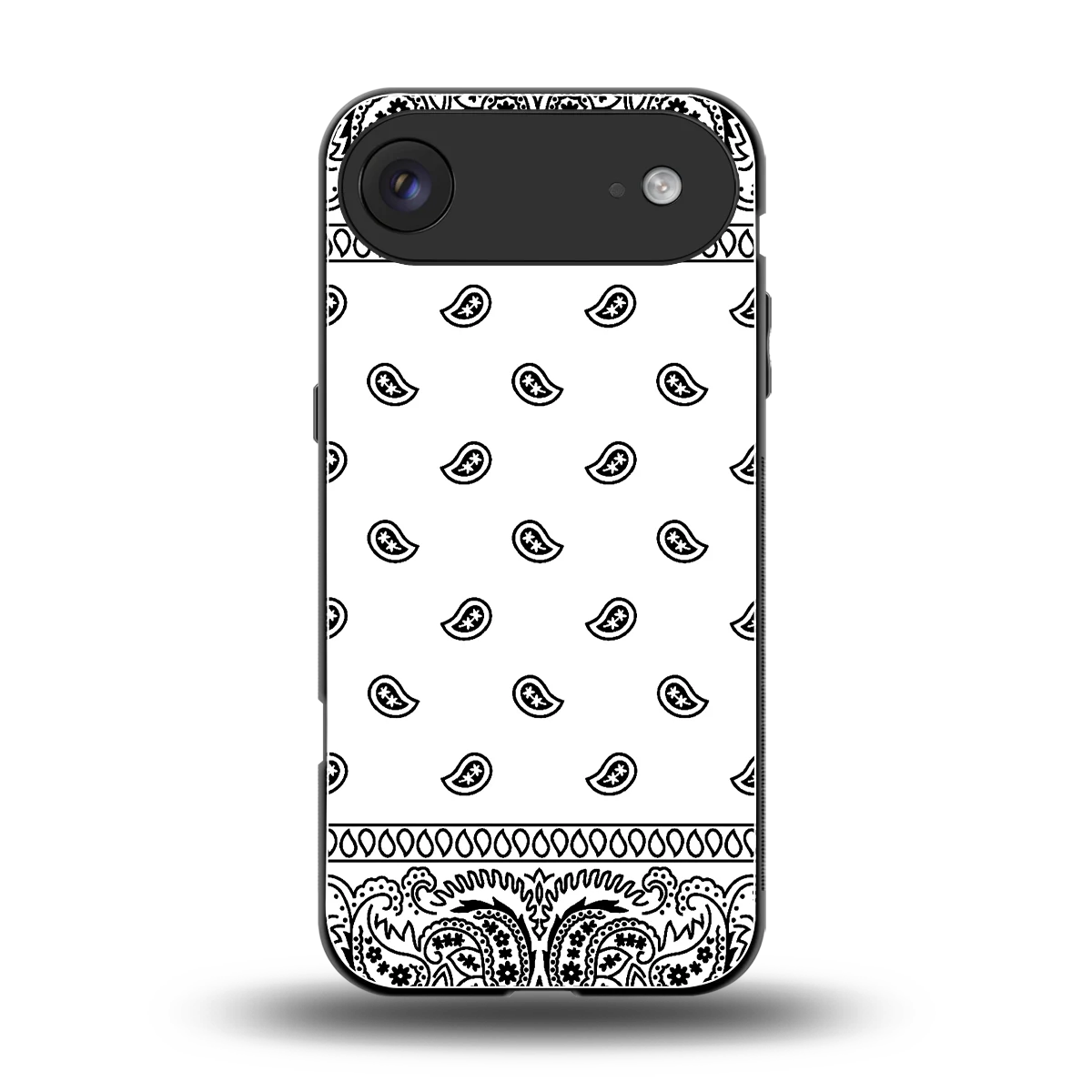 Paisley White back phone cover | glass case for iphone air