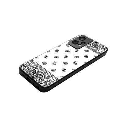 Paisley White stylish phone case for oneplus nord ce 2 lite | glossy glass and slim fit