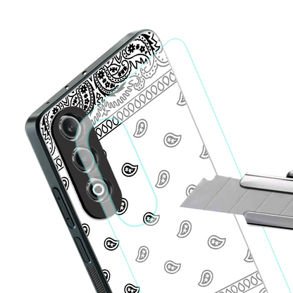 Paisley White stylish phone case for oneplus nord ce 4 | glossy glass and slim fit
