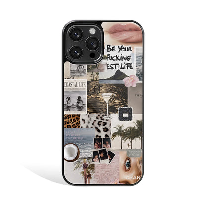 Premium Glass Back Mobile Phone Cover for iPhone, Samsung, OnePlus, Google Pixel, Redmi, Oppo, Vivo & Realme