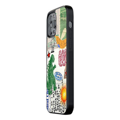 Trendy Glass Back Mobile Case for iPhone, Samsung, Redmi, OnePlus, Google Pixel, Motorola