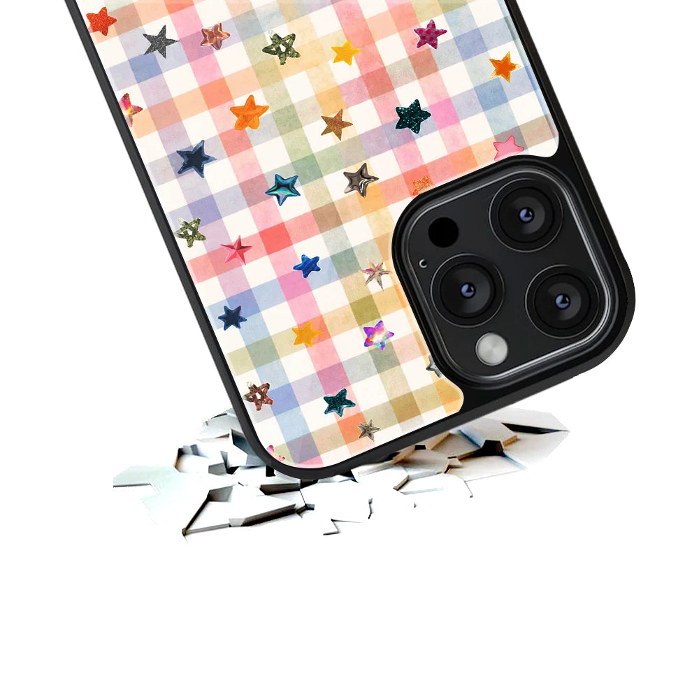 Durable Glass Back Mobile Case for iPhone, Samsung, OnePlus, Google Pixel, Redmi, Vivo, Oppo