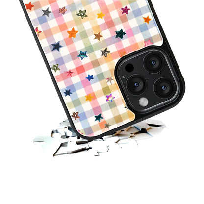 Durable Glass Back Mobile Case for iPhone, Samsung, OnePlus, Google Pixel, Redmi, Vivo, Oppo