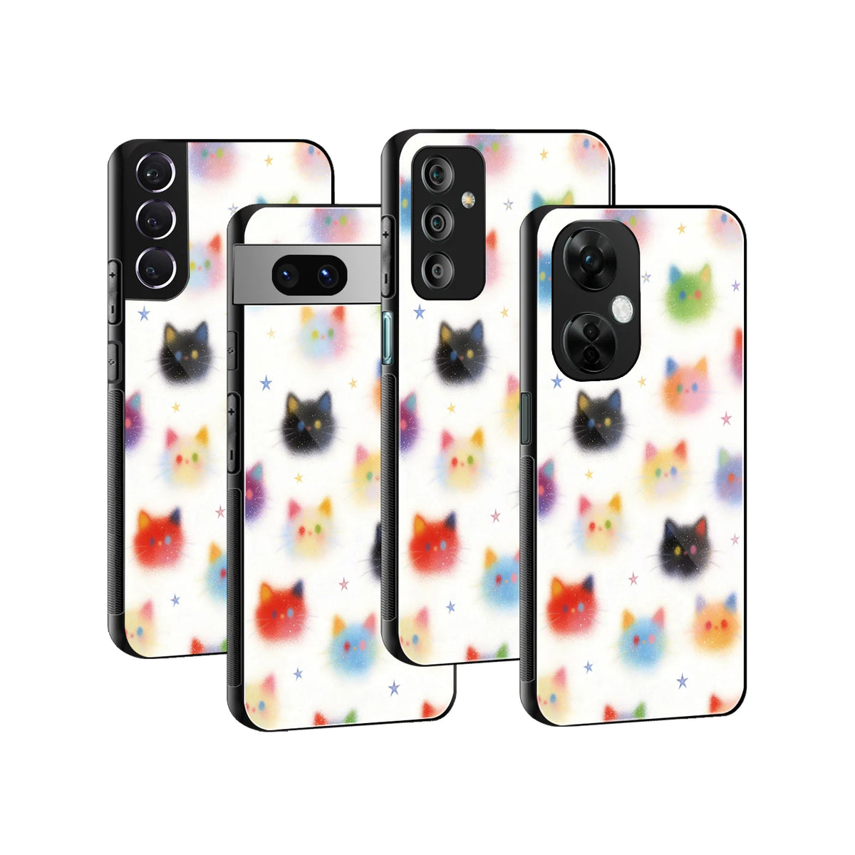 Stylish Glass Back Case for All Smartphones iPhone, Samsung, OnePlus, Pixel, Redmi, Oppo, Vivo, Motorola